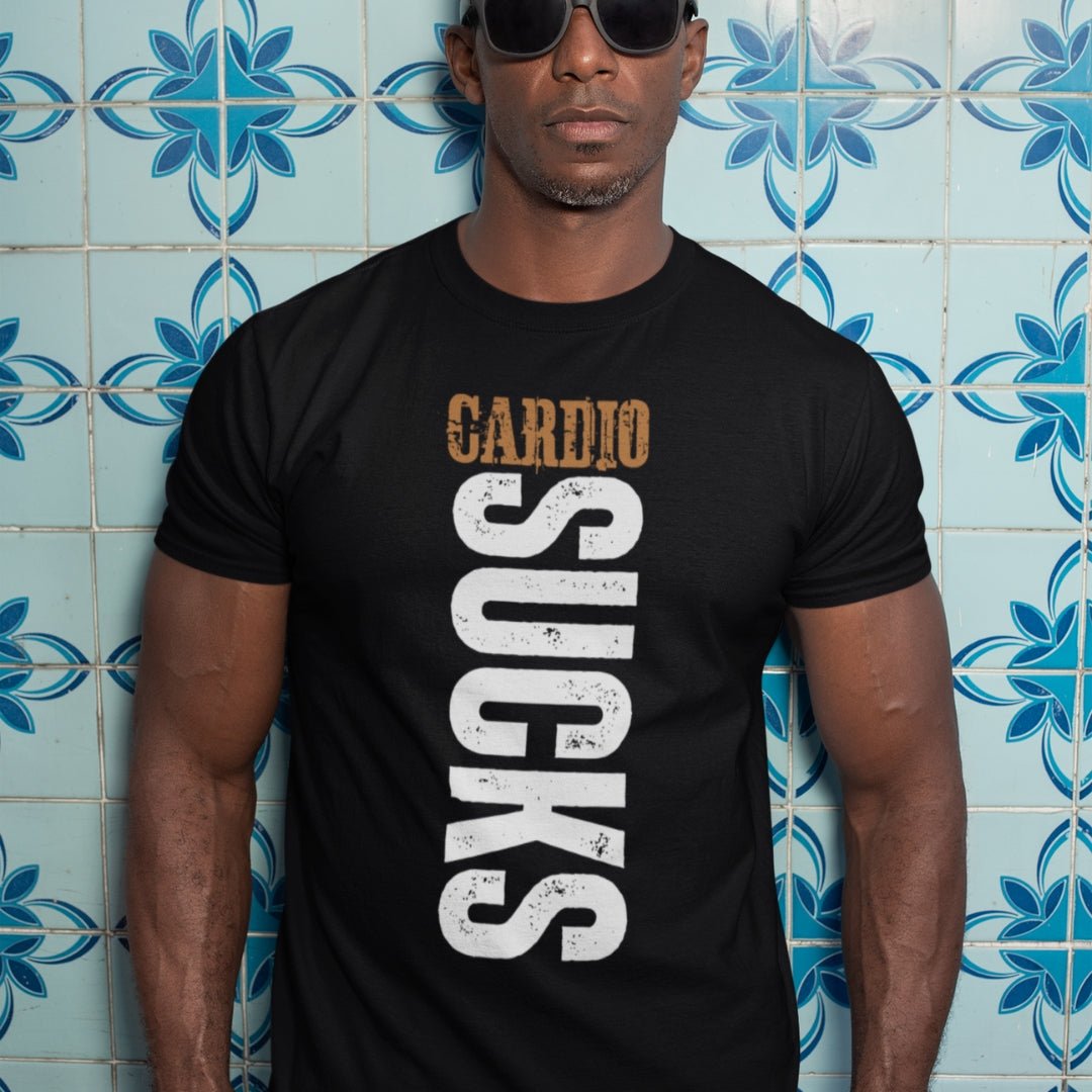 Cardio Sucks Eco Tee - Premium Eco T - Shirt - Discipline Directive Co.