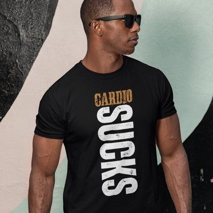 Cardio Sucks Eco Tee - Premium Eco T - Shirt - Discipline Directive Co.