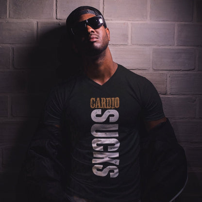 Cardio Sucks Eco Tee - Premium Eco T - Shirt - Discipline Directive Co.