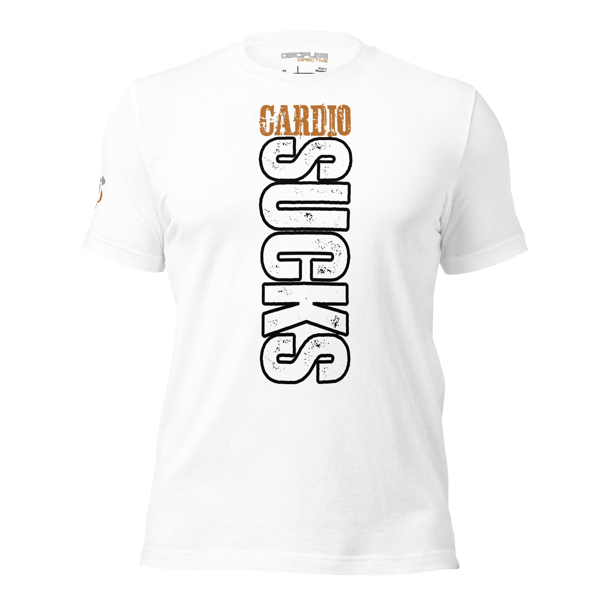 Cardio Sucks Eco Tee - Premium Eco T - Shirt - Discipline Directive Co.