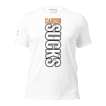 Cardio Sucks Eco Tee - Premium Eco T - Shirt - Discipline Directive Co.