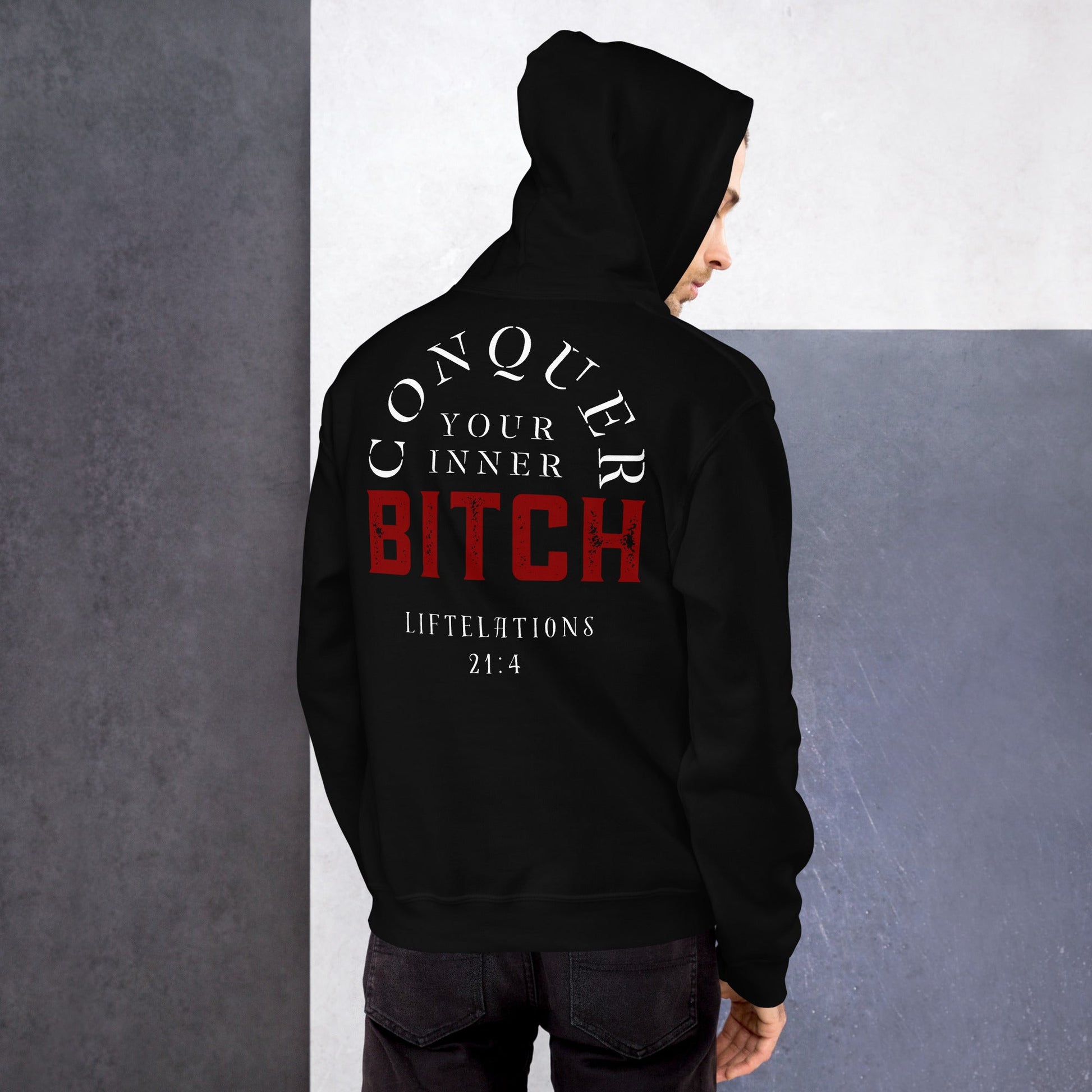 Conquer Your Inner Bitch Hoodie - Premium Hoodie - Discipline Directive Co.