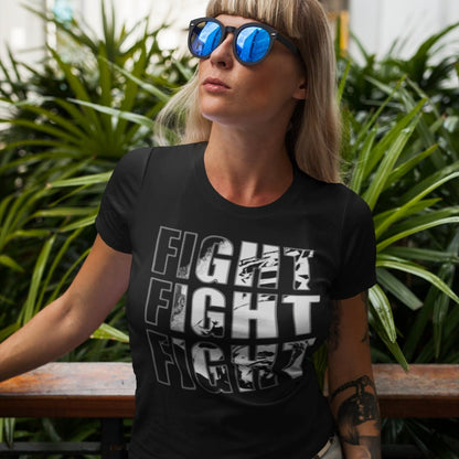 Fight Fight Fight Trump Tee - Premium Eco T - Shirt - Discipline Directive Co.