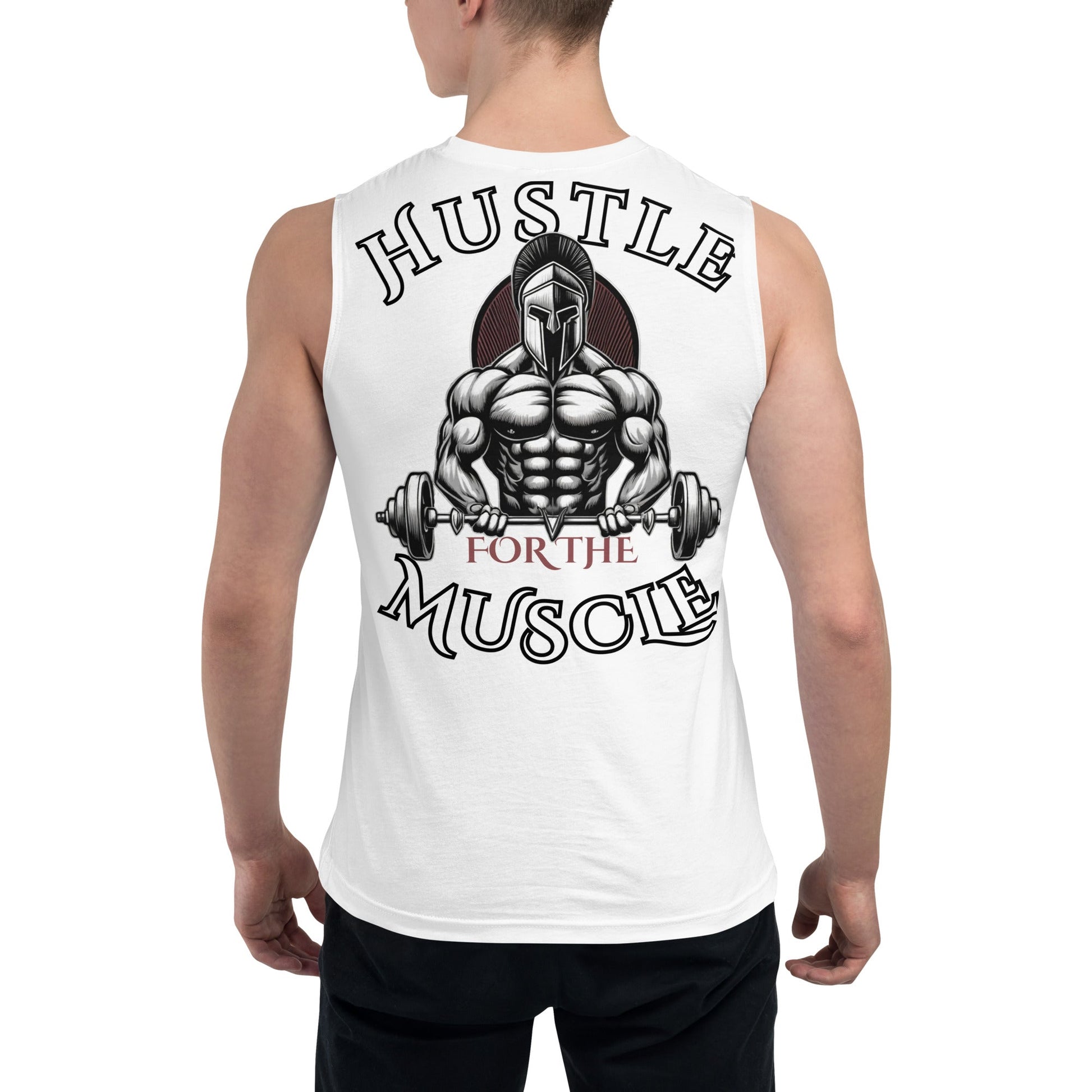 Hustle for the Muscle - Muscle Shirt - Premium Muscle Shirt - Discipline Directive Co.