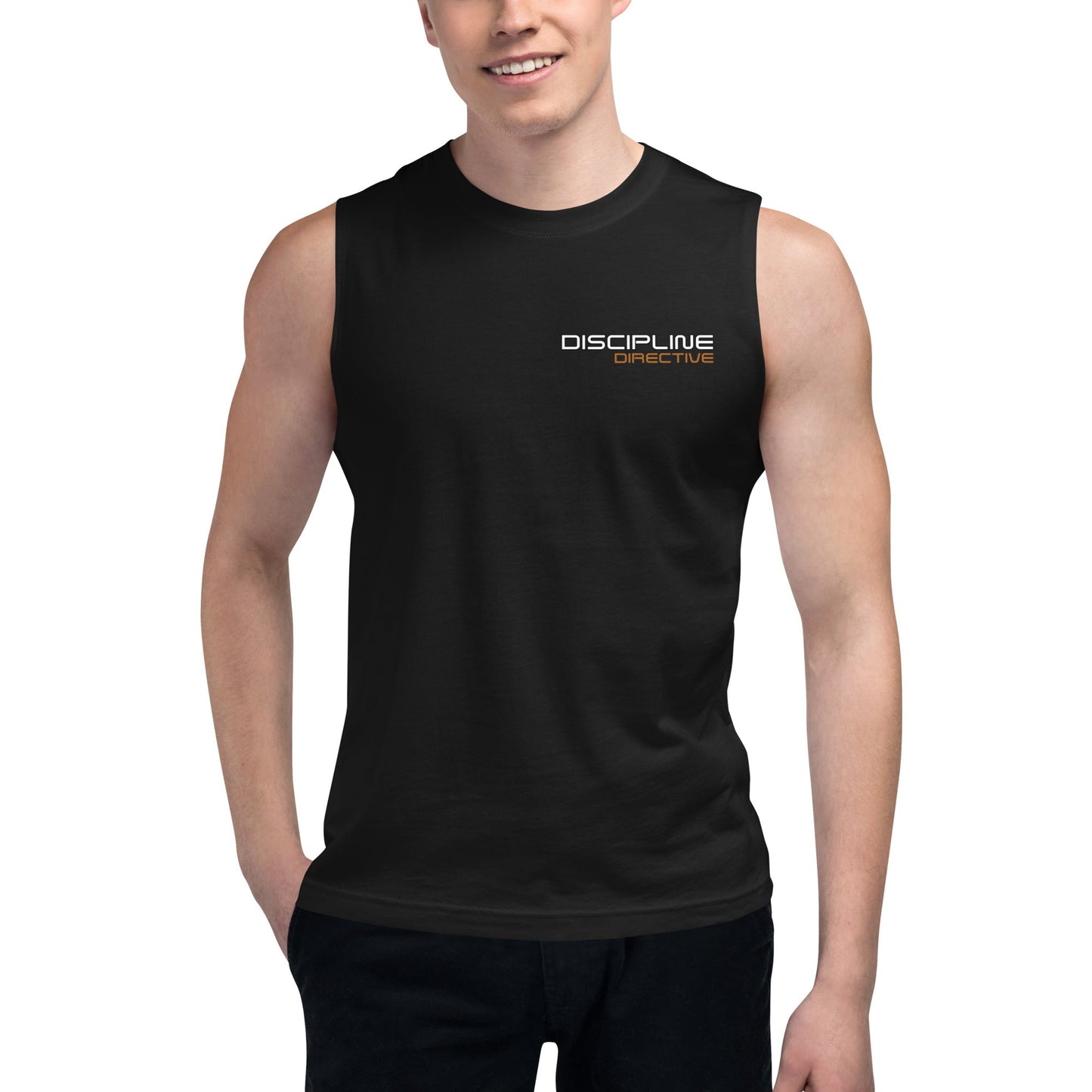 Hustle for the Muscle - Muscle Shirt - Premium Muscle Shirt - Discipline Directive Co.