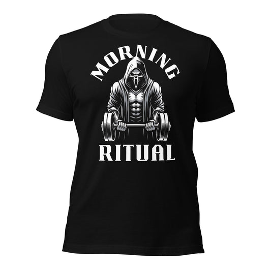 Morning Ritual Tee - Chest Print - Premium T - Shirt - Discipline Directive Co.