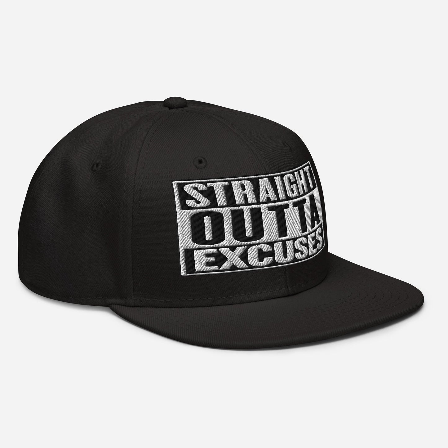 No Excuses Snapback Hat - Hats - Discipline Directive Co.