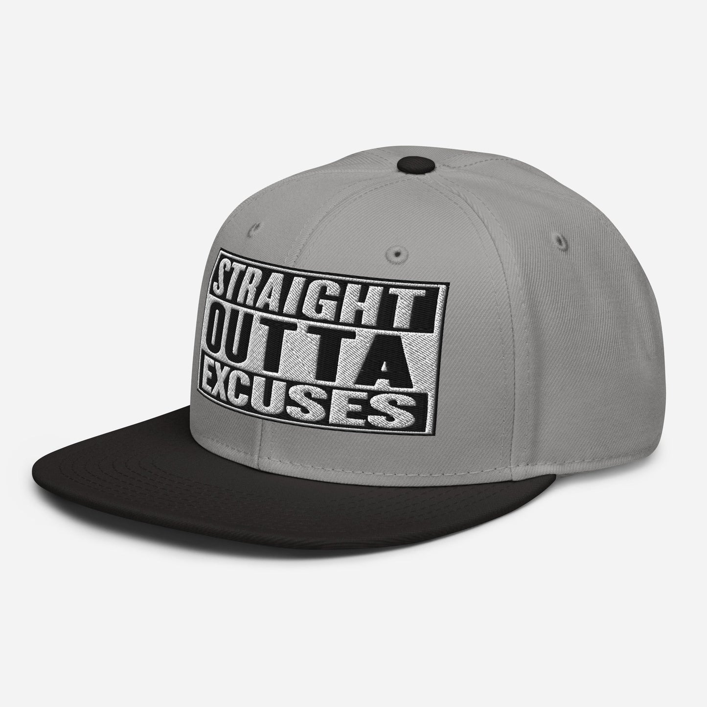 No Excuses Snapback Hat - Hats - Discipline Directive Co.