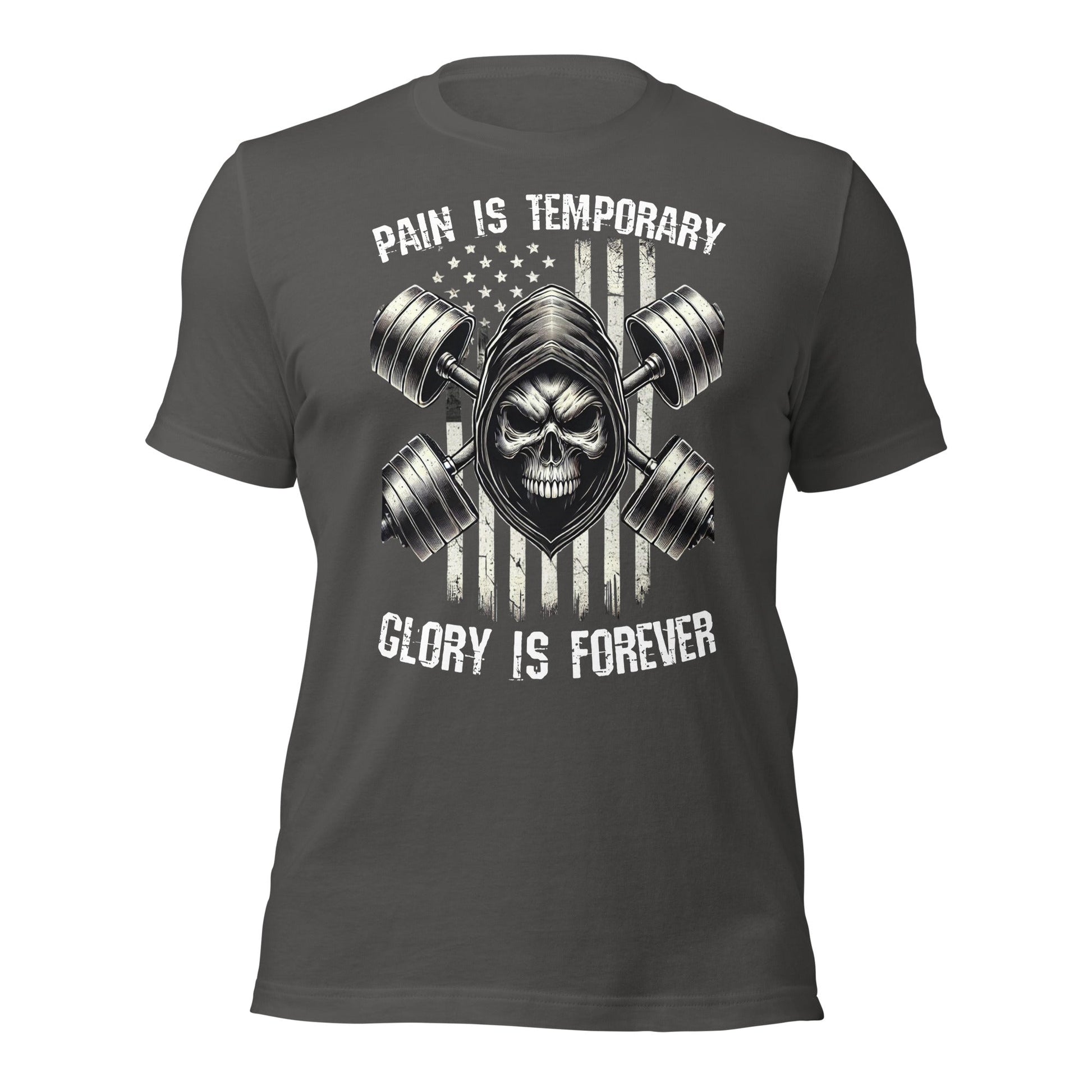 Pain is Temporary Tee - Chest Print - Premium T - Shirt - Discipline Directive Co.