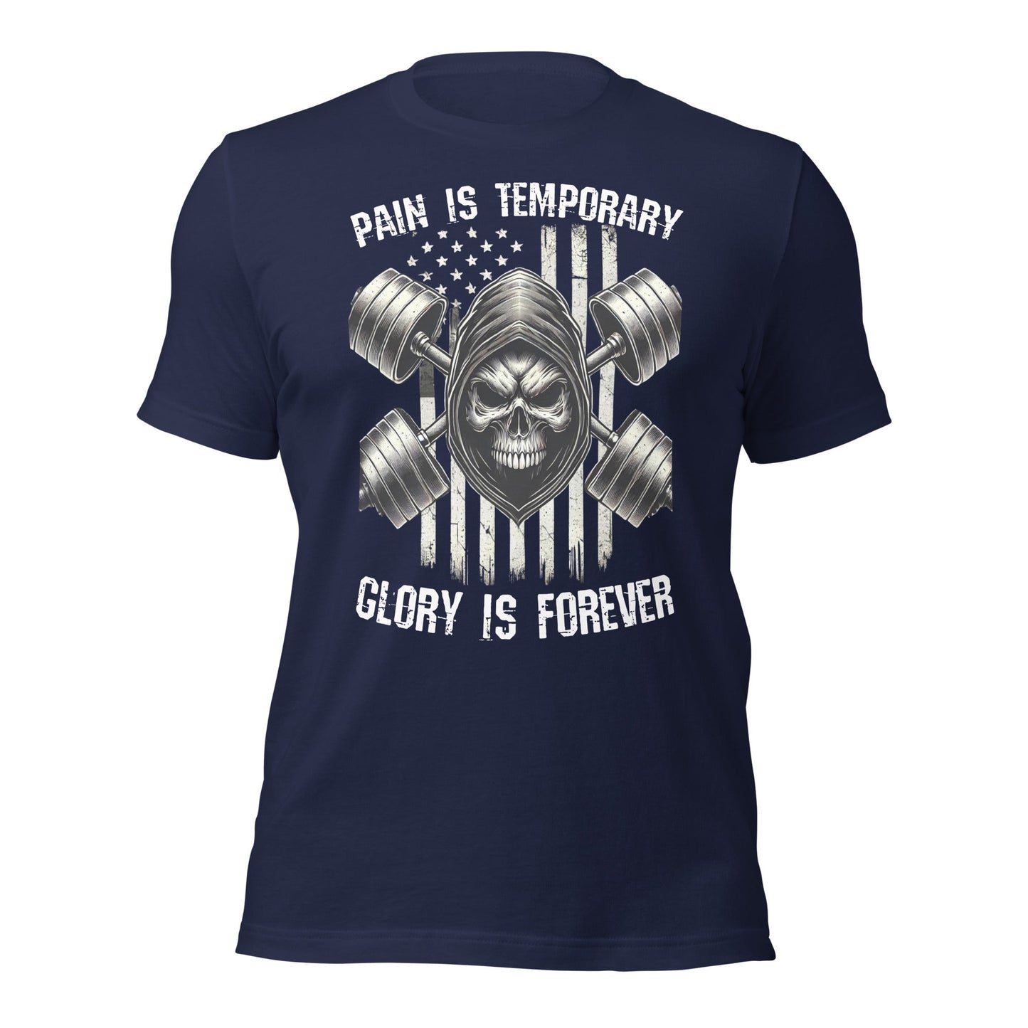 Pain is Temporary Tee - Chest Print - Premium T - Shirt - Discipline Directive Co.