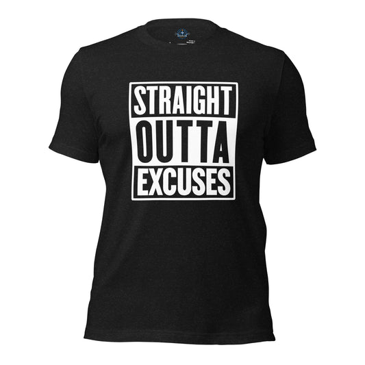 Straight Outta Excuses Tee - Premium T - Shirt - Discipline Directive Co.