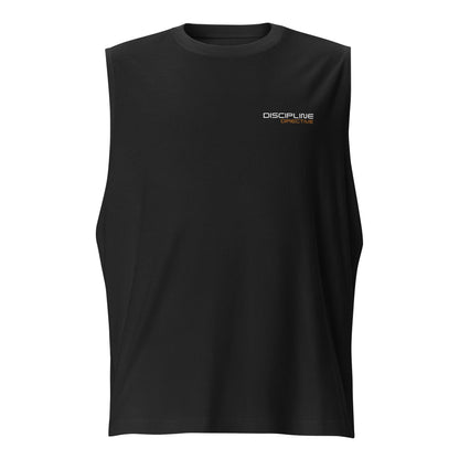 Train, Gain, Repeat Graphic Muscle Shirt - Premium Muscle Shirt - Discipline Directive Co.