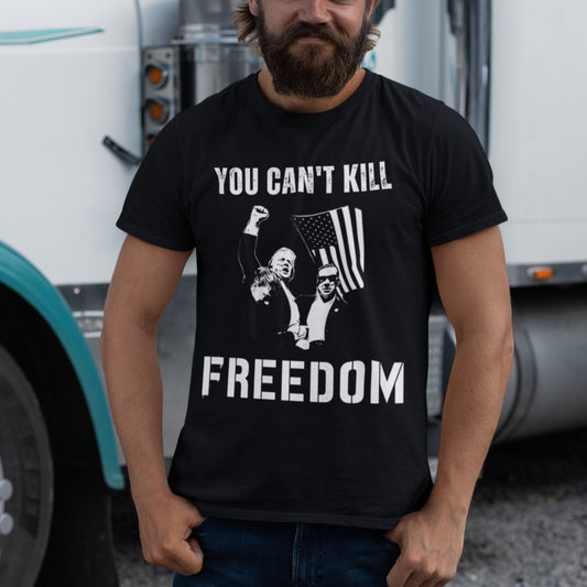 You Can't Kill Freedom Tee - Premium Eco T - Shirt - Discipline Directive Co.